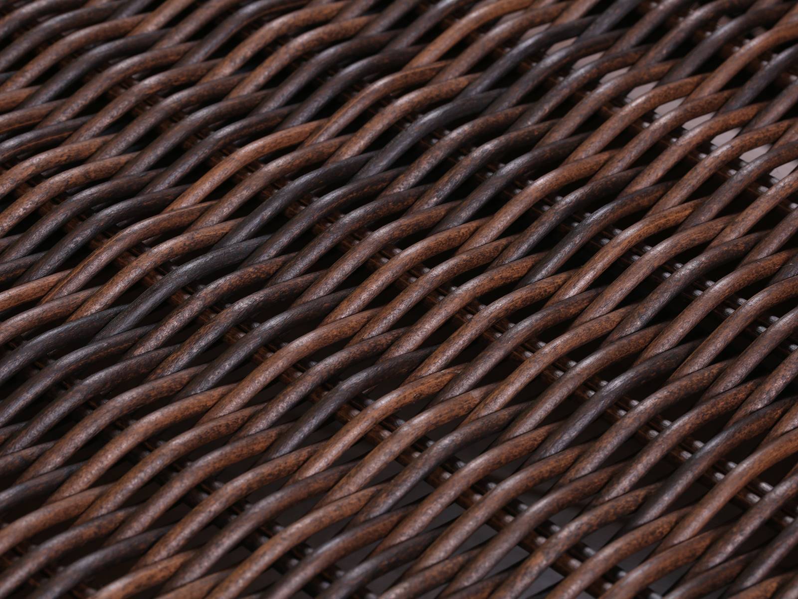Обеденный комплект 180 OLIMPIA brown на 8 персон из искусственного ротанга