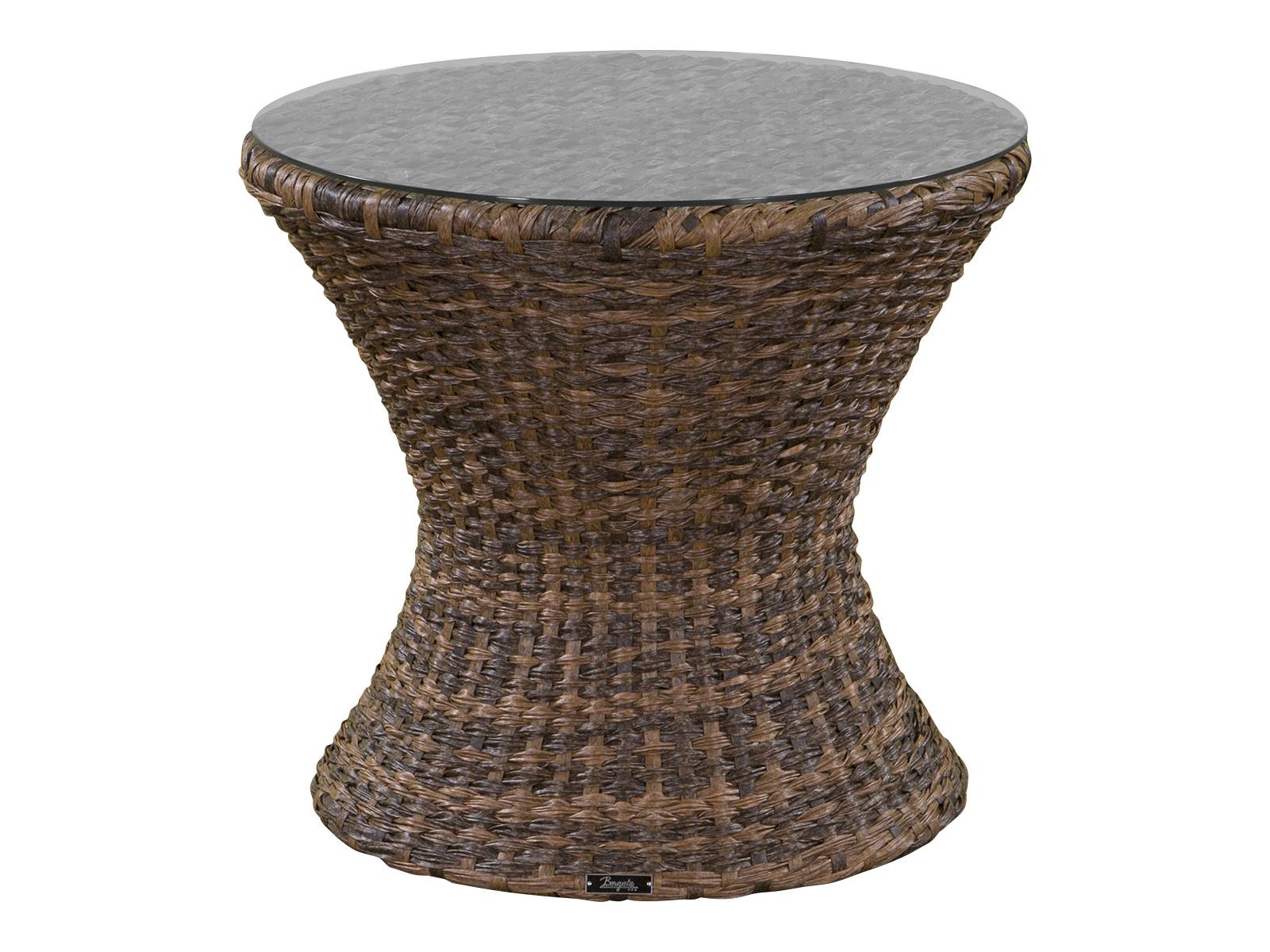 Кресло-качалка вращающееся SUNLIGHT whisky с чайным столиком